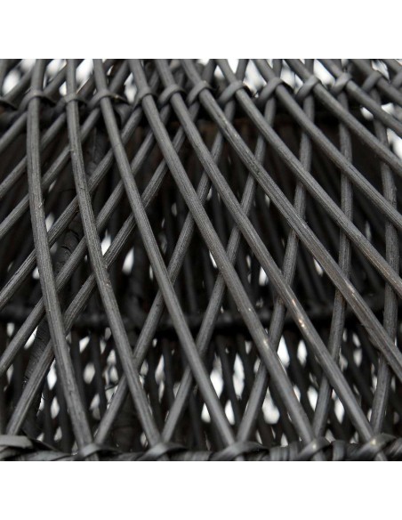 Pantalla de Lámpara de Techo Cloud Negro M - Bazar Bizar BAYU013B-M-60