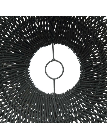 Pantalla de Lámpara de Techo Cloud Negro M - Bazar Bizar BAYU013B-M-60