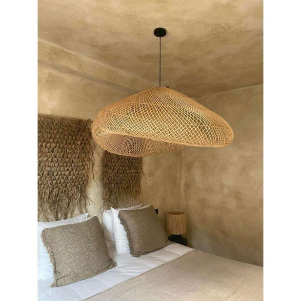 Pantalla de Lámpara de Techo Cloud Natural XXL - Bazar Bizar Pantalla de Lámpara de Techo Cloud Natural XXL - Bazar Bizar