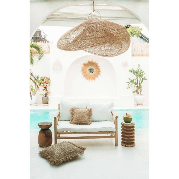 Pantalla de Lámpara de Techo Cloud Natural XXL - Bazar Bizar Pantalla de Lámpara de Techo Cloud Natural XXL - Bazar Bizar