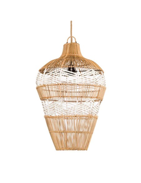 Pantalla de Lámpara de Techo Vase Blanco Natural  M - Bazar Bizar