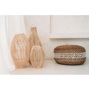 Pantalla de Lámpara de Techo  Zuri Natural L - Bazar Bizar 2