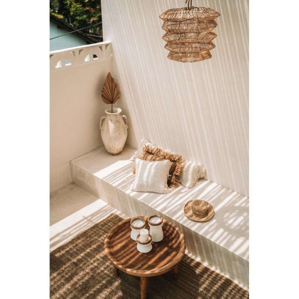 Pantalla de Lámpara de Techo Mad Moiselle Natural - Bazar Bizar Pantalla de Lámpara de Techo Mad Moiselle Natural - Bazar Bizar
