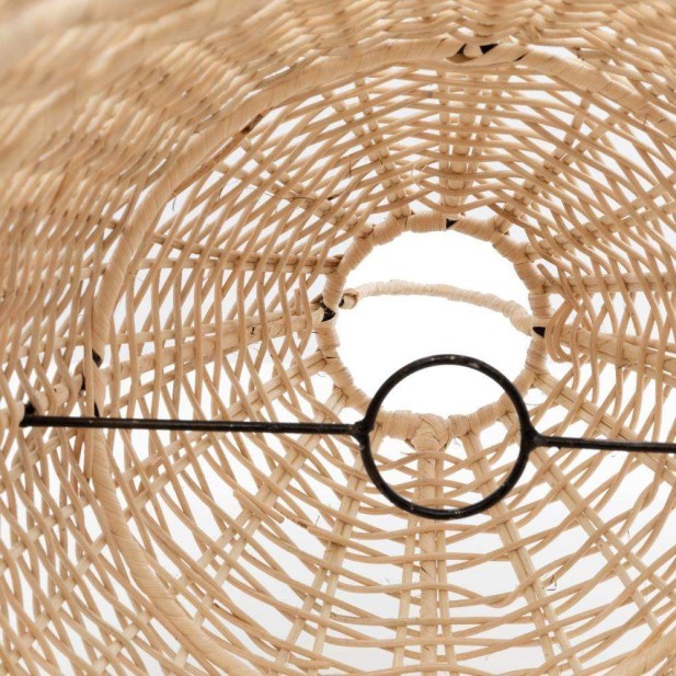 Pantalla de Lámpara de Techo Elba Natural M - Bazar Bizar Pantalla de Lámpara de Techo Elba Natural M - Bazar Bizar