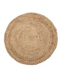 Alfombra Water Hyacinth Natural Ø150cm - Bazar Bizar
