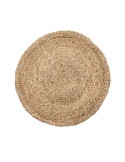 Alfombra Water Hyacinth Natural Ø90cm - Bazar Bizar