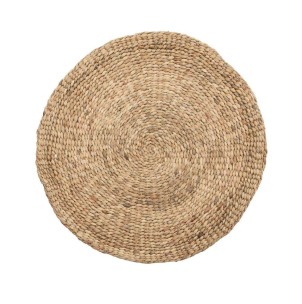 Alfombra Water Hyacinth Natural Ø90cm - Bazar Bizar; VIVT023N-90. Bazar Bizar es una marca de decoración que ofrece productos hechos a mano y exclusivos