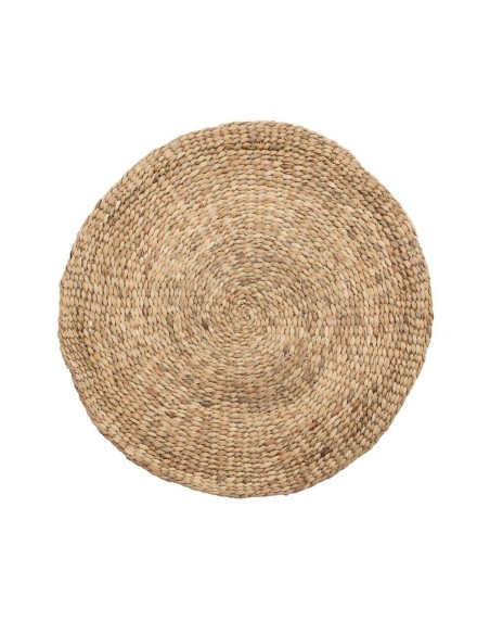 Alfombra Water Hyacinth Natural Ø90cm - Bazar Bizar