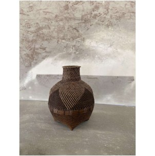 Jarrón Colonial Marrón Natural - Bazar Bizar 2