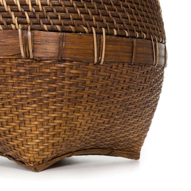 Jarrón Colonial Marrón Natural - Bazar Bizar