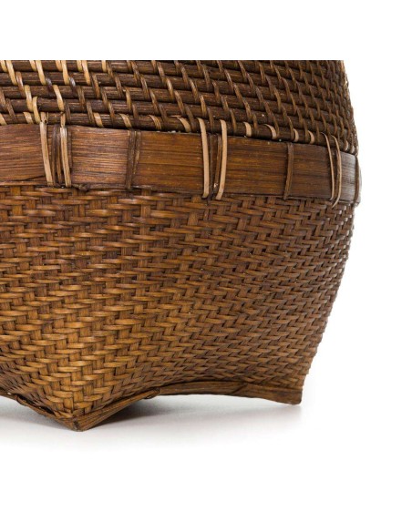 Jarrón Colonial Marrón Natural - Bazar Bizar