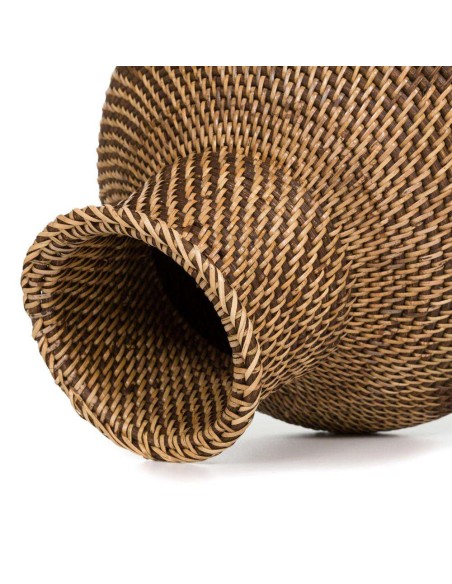 Jarrón Colonial Marrón Natural - Bazar Bizar