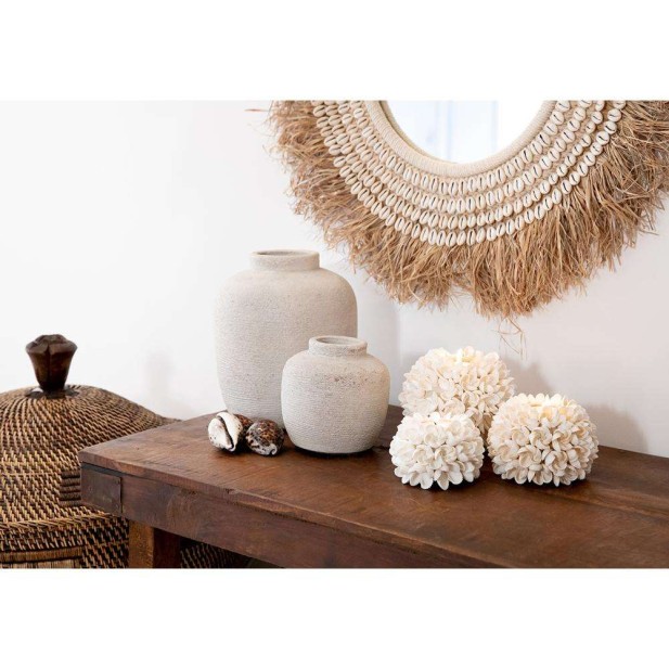 Cesta de Ropa Colonial Marrón Natural - Bazar Bizar