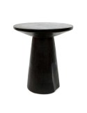 Mesa Auxiliar Timber Conic Negro 50 cm - Bazar Bizar