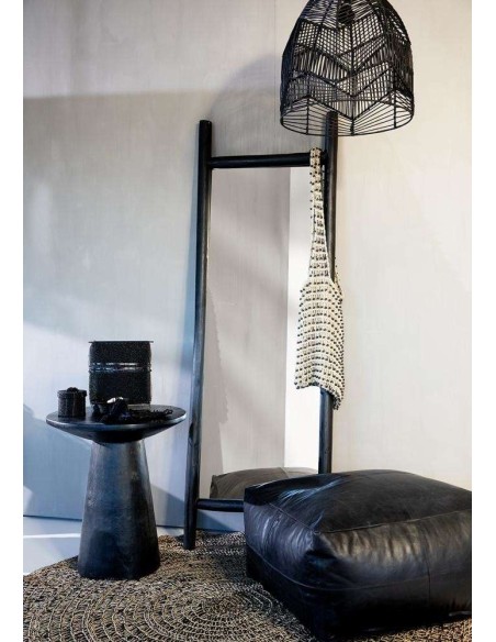 Mesa Auxiliar Timber Conic - Negro - 50 - Bazar Bizar