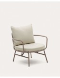 Sillón Bramant de acero malva - Kave Home