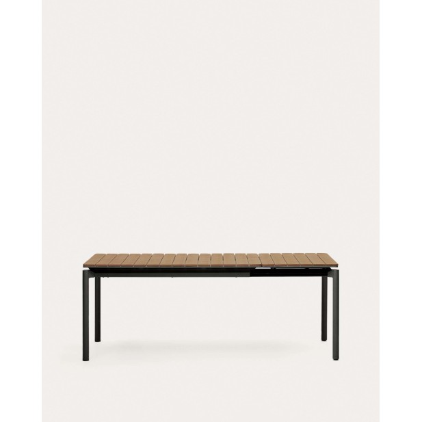 Mesa extensible exterior Canyelles 140(200)x90cm KaveHome J0200005MM46