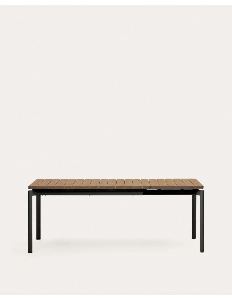 Mesa extensible exterior Canyelles 140(200)x90cm KaveHome J0200005MM46