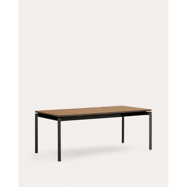 Mesa extensible exterior Canyelles 140(200)x90cm KaveHome J0200005MM46