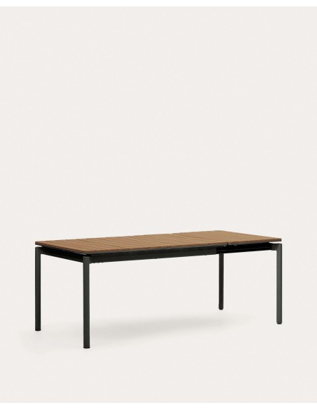 Mesa extensible exterior Canyelles 140(200)x90cm KaveHome J0200005MM46