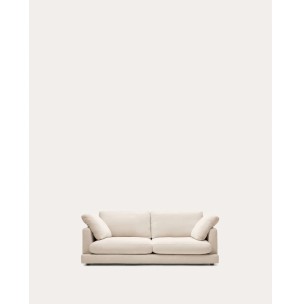 Sofá Gala 3 plazas beige 210 cm - Kave Home - S821_30_SE12. Muebles y decoración de diseño para casas con personalidad