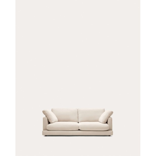 Sofá Gala 3 plazas beige 210 cm - Kave Home - S821_30_SE12