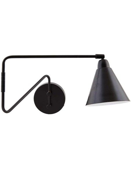 Lámpara de Pared GAME 70 cm Largo, Negro - House Doctor