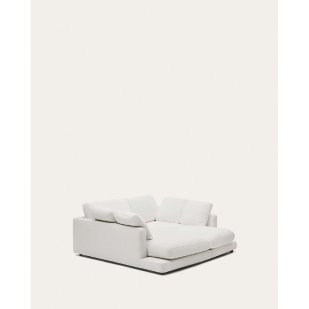 Sofá Gala 3 plazas con doble chaise longue blanco 210 cm S821_42_SE05