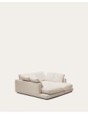 Sofá Gala 3 plazas con doble chaise longue beige 210 cm - Kave Home