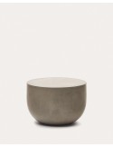 Mesa de centro redonda Garbet de cemento Ø 60 cm - Kave Home