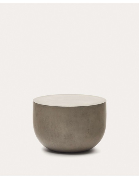Mesa de centro redonda Garbet cemento Ø 60 cm Kave Home J0300018PR03