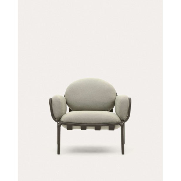 Butaca de exterior Joncols de aluminio verde - Kave Home O1030010GP12 Butaca de exterior Joncols de aluminio verde - Kave Home O1030010GP12