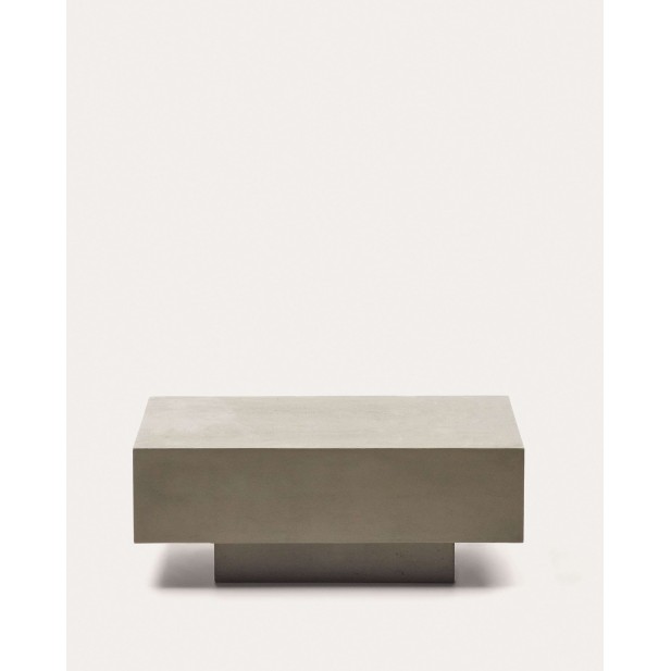 Mesa de centro Rustella de cemento 80 x 60 cm Kave Home - J0300031PR03
