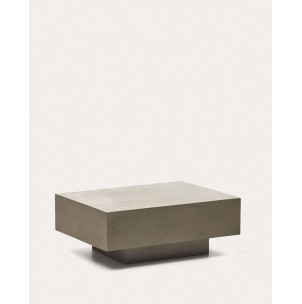 Mesa de centro Rustella de cemento 80 x 60 cm Kave Home - J0300031PR03 2