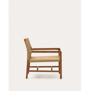 Sillón Sabolla de madera maciza de teca - Kave Home 2