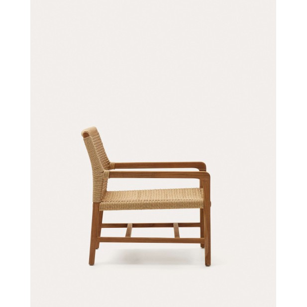 Sillón Sabolla de madera maciza de teca - Kave Home Sillón Sabolla de madera maciza de teca - Kave Home