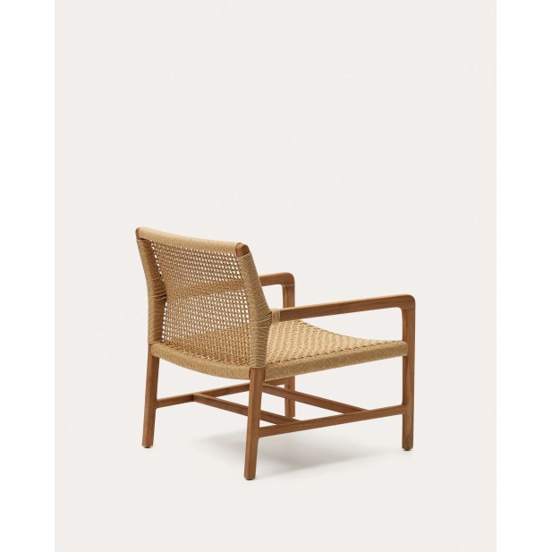 Sillón Sabolla de madera maciza de teca - Kave Home Sillón Sabolla de madera maciza de teca - Kave Home