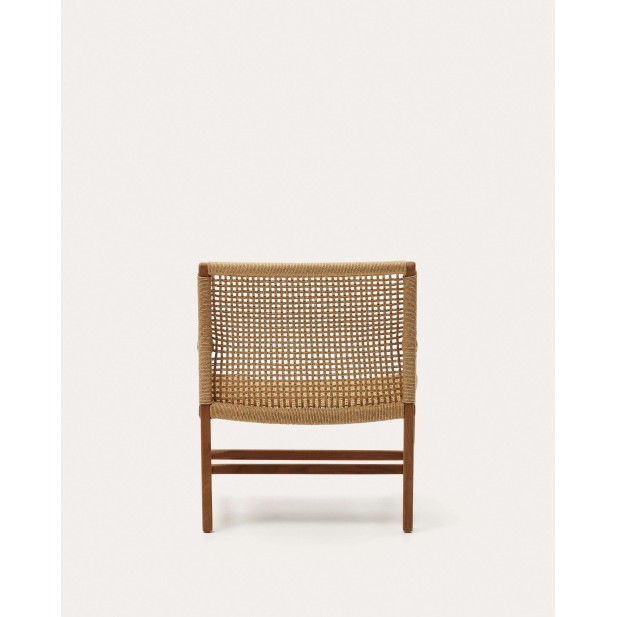 Sillón Sabolla de madera maciza de teca - Kave Home Sillón Sabolla de madera maciza de teca - Kave Home