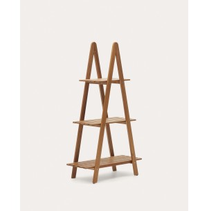 Estantería de exterior Victora de madera maciza de acacia 80 x 140 cm  - Kave Home - J2100001MM43. Muebles y decoración de diseño para casas con personalidad