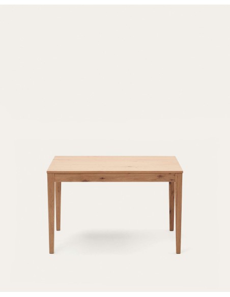 Mesa extensible Yain roble 120 (180) x 80 cm - Kave Home T0200002MM46