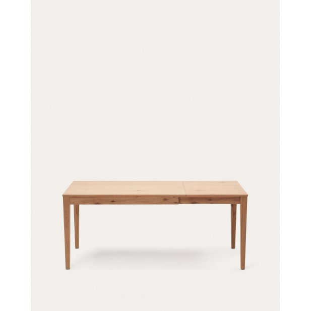 Mesa extensible Yain roble 120 (180) x 80 cm - Kave Home T0200002MM46 Mesa extensible Yain roble 120 (180) x 80 cm - Kave Home T0200002MM46