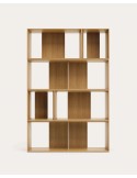 Set Litto de 6 estanterías modulares de chapa de roble 101 x 152 cm - Kave Home