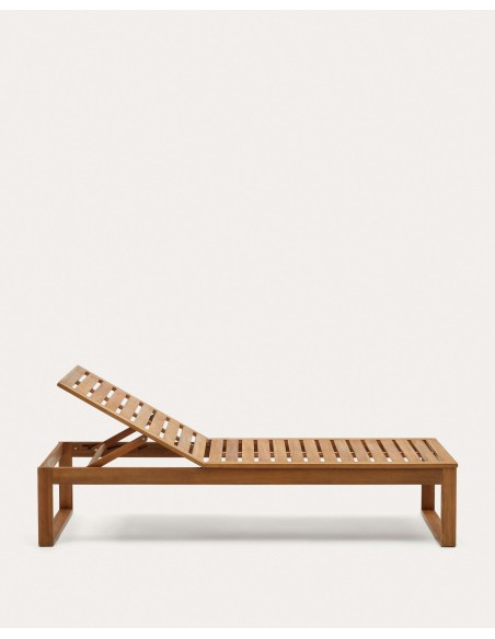 Tumbona de exterior Sulamita acacia - Kave Home - J1300003MM43