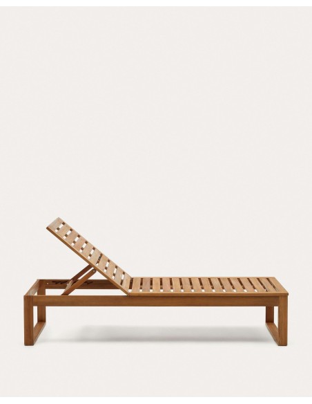 Tumbona de exterior Sulamita acacia - Kave Home - J1300003MM43