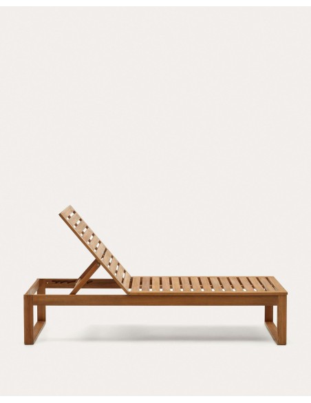 Tumbona de exterior Sulamita acacia - Kave Home - J1300003MM43