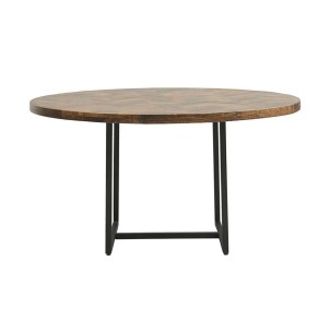 Mesa KANT Ø160 cm de Comedor, Madera Natural / Metal - House Doctor. Las exclusivas mesas de diseño nórdico de House Doctor en Vackart, tu tienda de diseño.