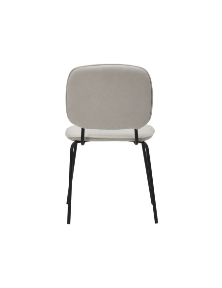 Silla COTON, Algodón Arena / Metal - House Doctor. Vackart