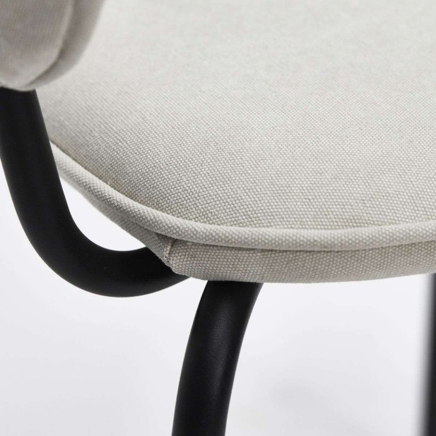 Silla COTON, Algodón Arena / Metal - House Doctor. Vackart