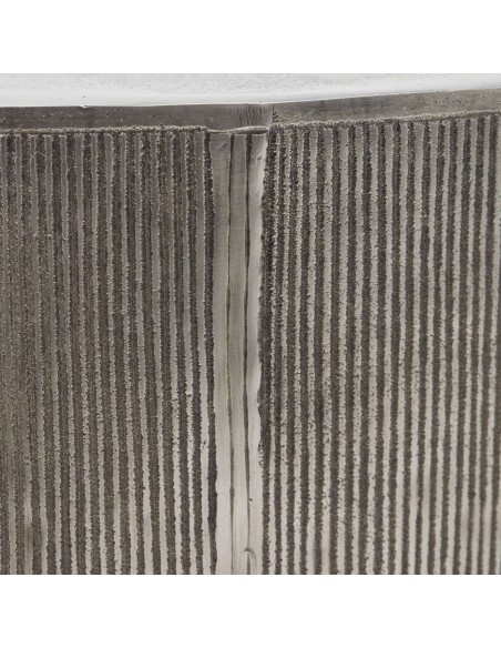 Mesa de Centro ROTA Ø50x50 cm, Metal Plata - House Doctor. Vackart