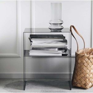 Mesita de Noche FARI, Metal Negro - House Doctor. Vackart 2